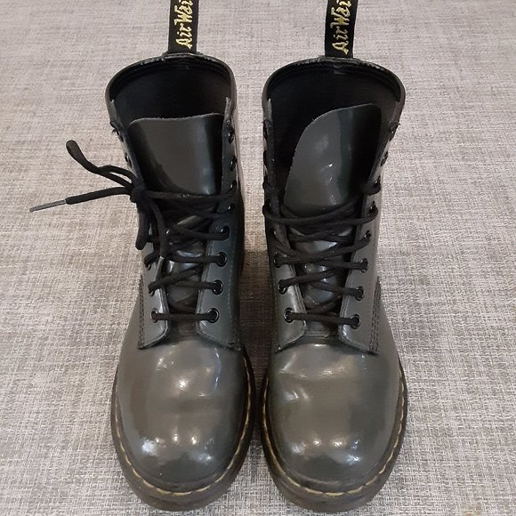 Dr. Martens grey boots size 7